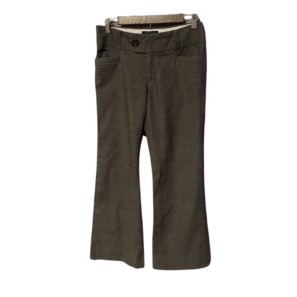 Banana Republic Gray Martin Fit Trousers Size 8 | Classic Business Casual
